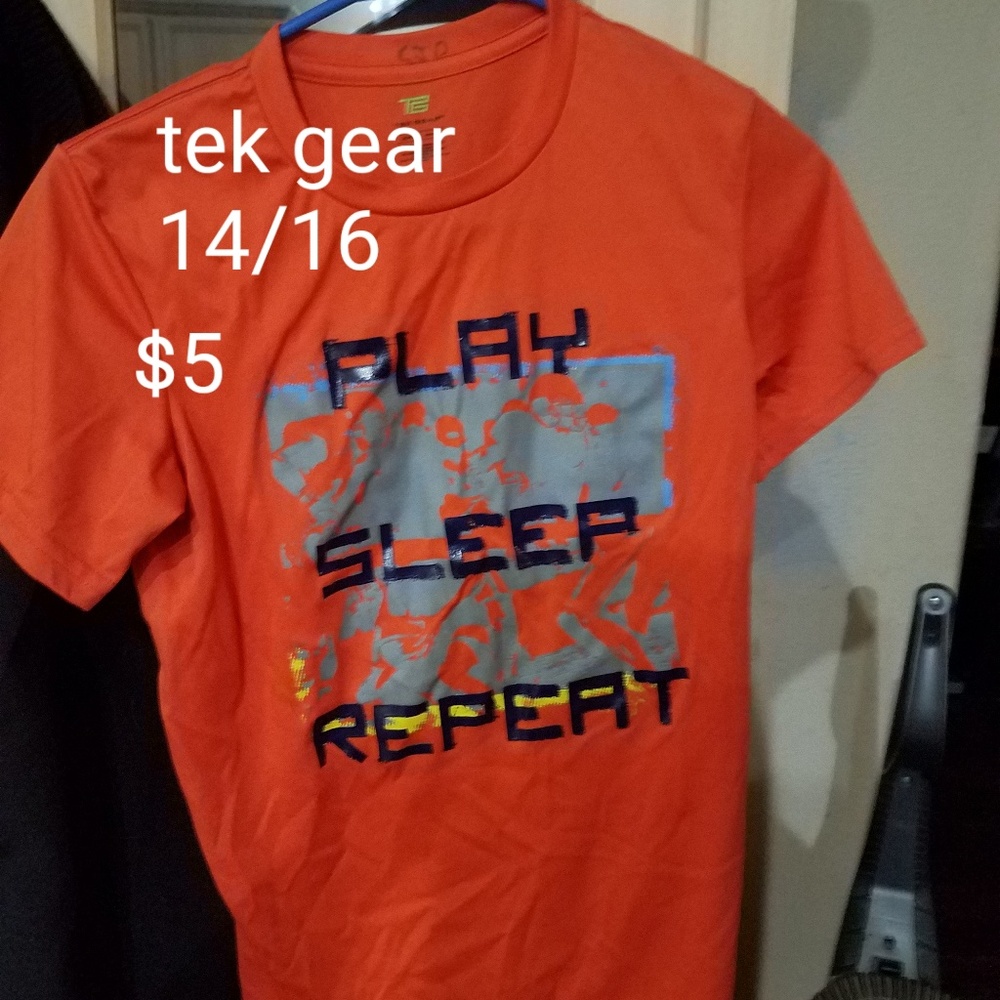 Boys athletic style shirt
